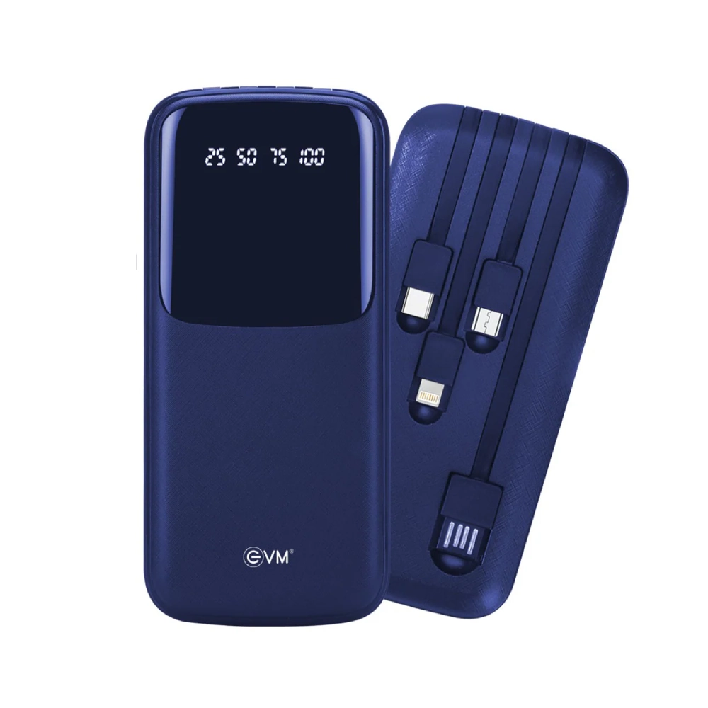 EVM Power Bank 10000 mAh (EnCase+ P0108) Blue view 2
